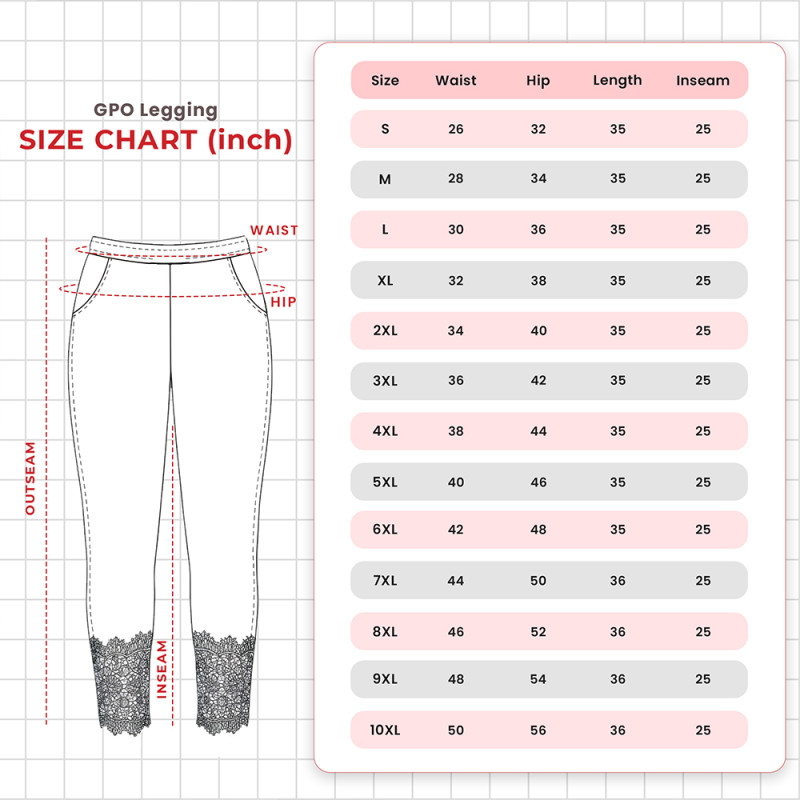 Pink Shell Women’s GPO Pattern Stretch Leggings