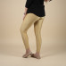Pink Shell Beige Ponte Smart Fit Satin Leggings
