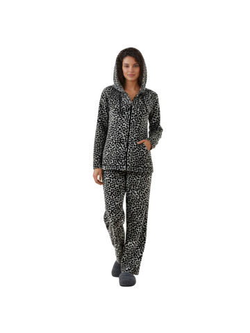 Pink Shell Women’s Woollen Printed Track Suit Set | Winter Wear Hoodie & Jogger Set